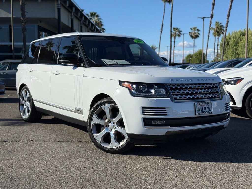 Used 2017 Land Rover Range Rover Long Wheelbase Supercharged