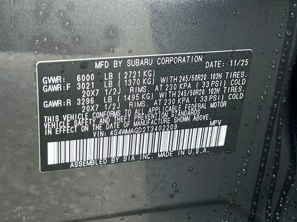 New 2026 Subaru Ascent Limited image 31