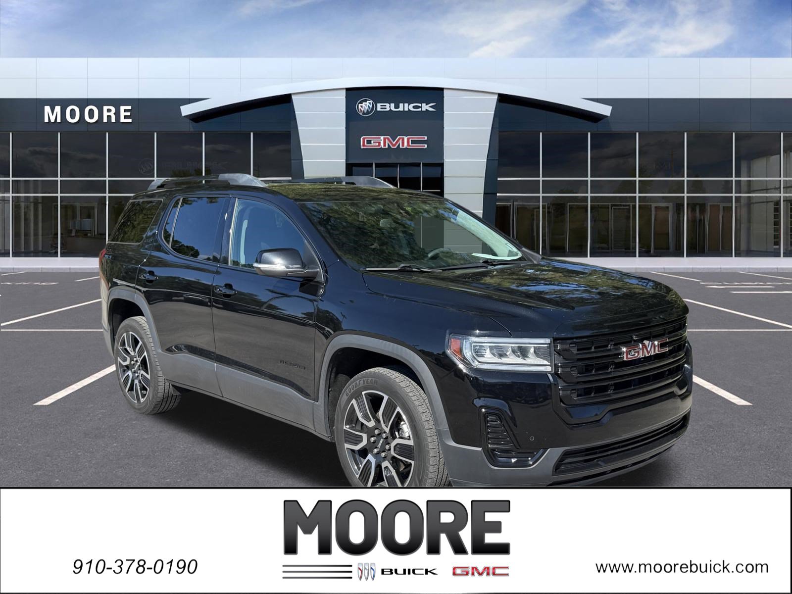 Used 2021 GMC Acadia SLE w/ Driver Convenience Package FWD image 1