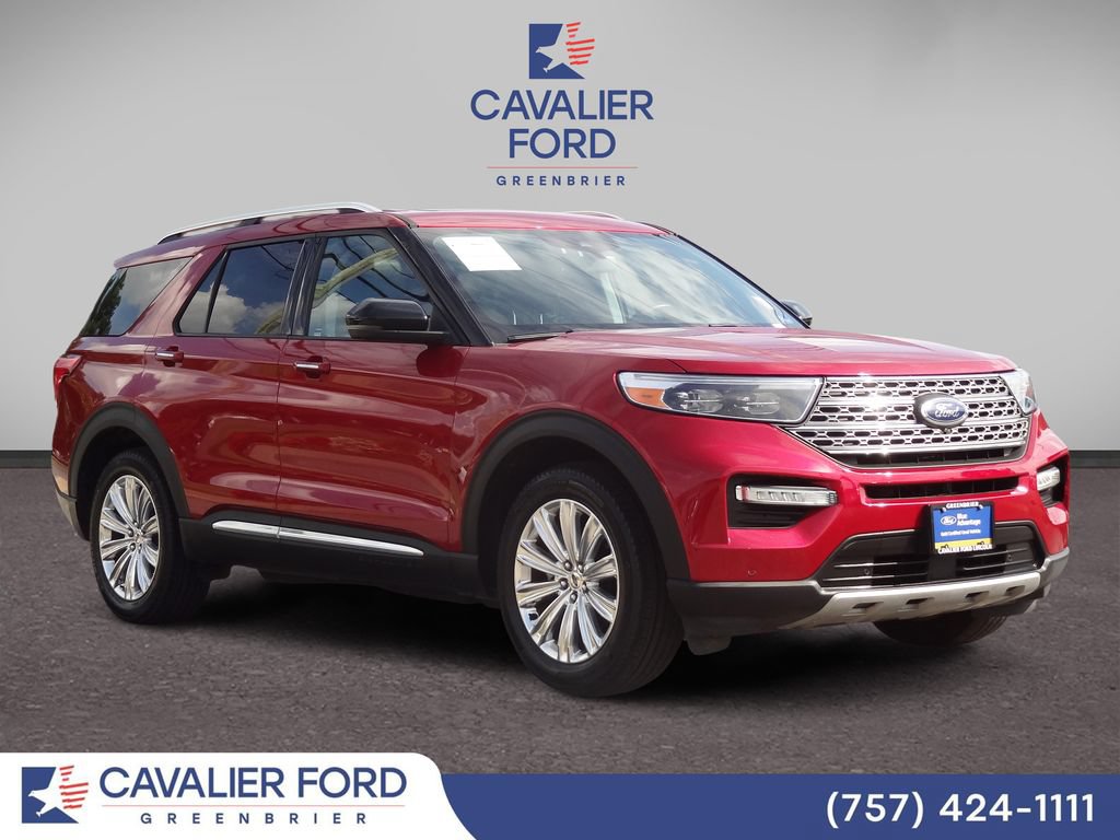 Certified 2022 Ford Explorer Limited w/ Equipment Group 301A AWD/4WD image 1