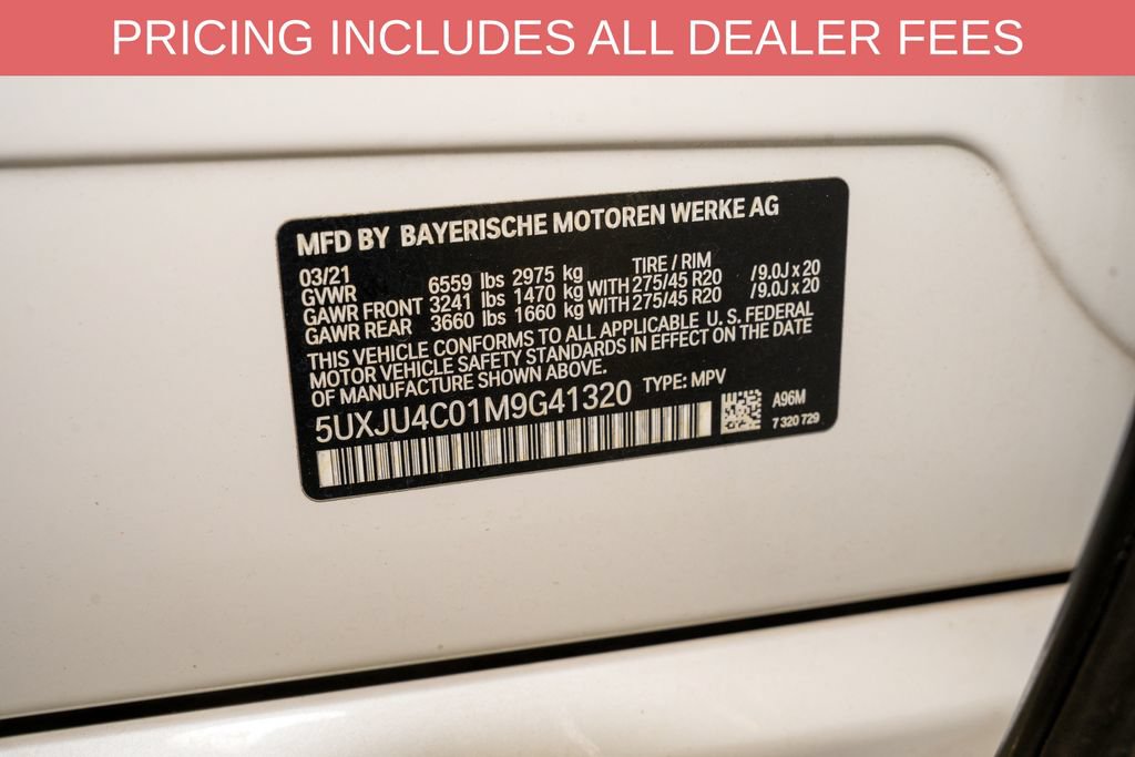 Used 2021 BMW X5 M50i w/ Executive Package AWD/4WD image 26