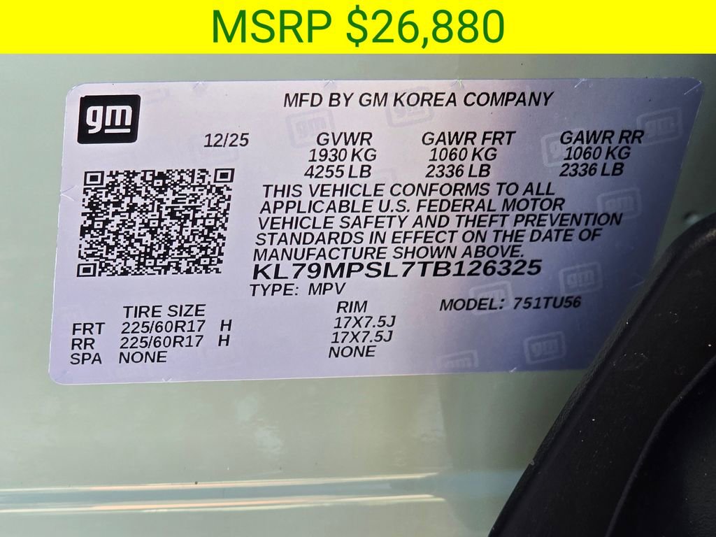 New 2026 Chevrolet TrailBlazer LT image 39