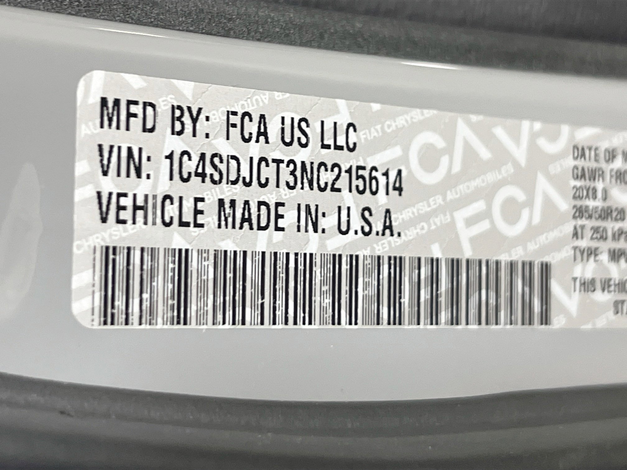 Used 2022 Dodge Durango R/T w/ Blacktop Package image 33