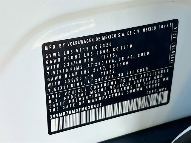 New 2026 Volkswagen Tiguan SE image 31