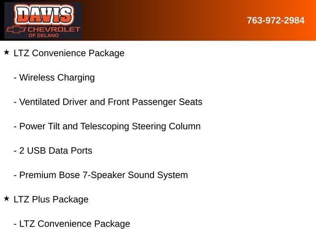 New 2026 Chevrolet Silverado 1500 LTZ w/ LTZ Premium Package AWD/4WD image 15