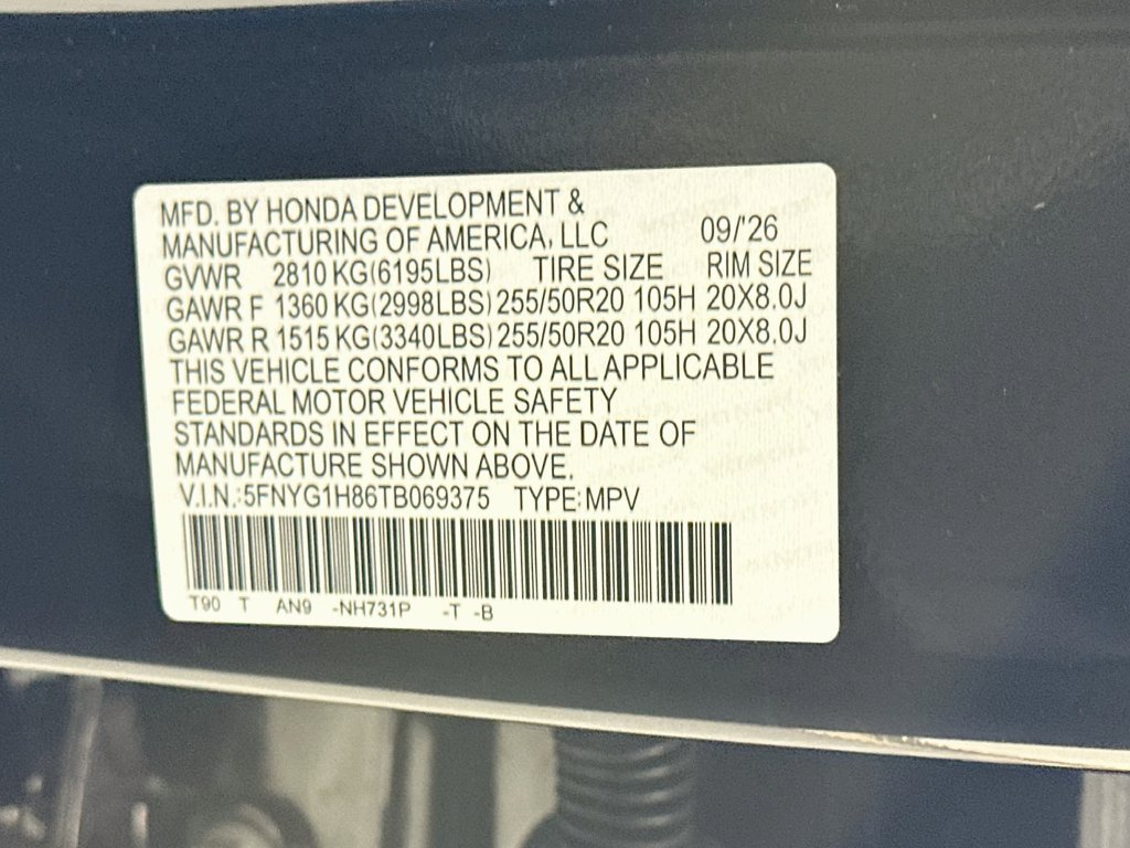 New 2026 Honda Pilot Elite image 24