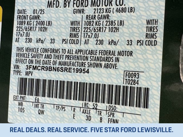 Used 2025 Ford Bronco Sport Big Bend image 33