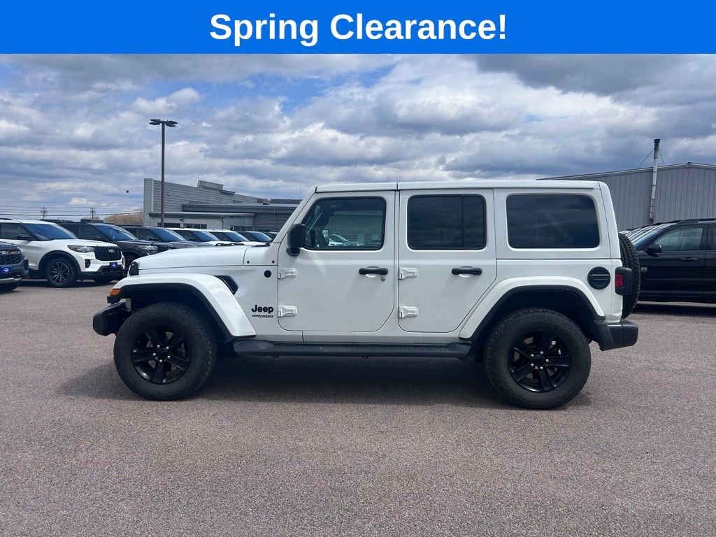 Used 2021 Jeep Wrangler Unlimited Sahara AWD/4WD image 3