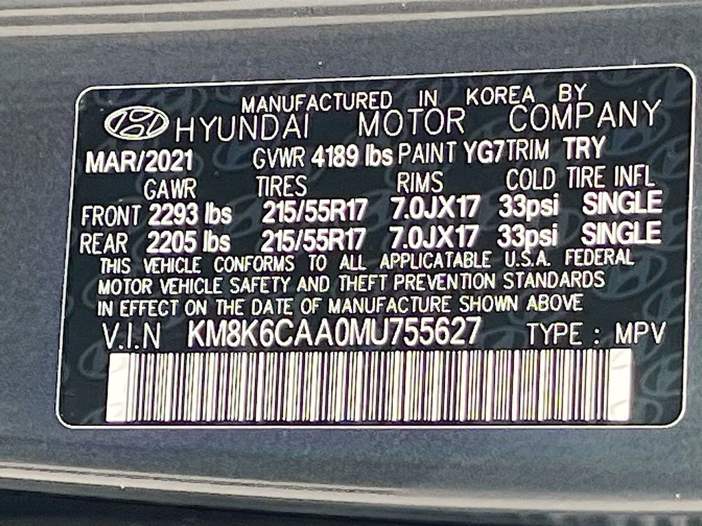Used 2021 Hyundai Kona SEL Plus AWD/4WD image 32