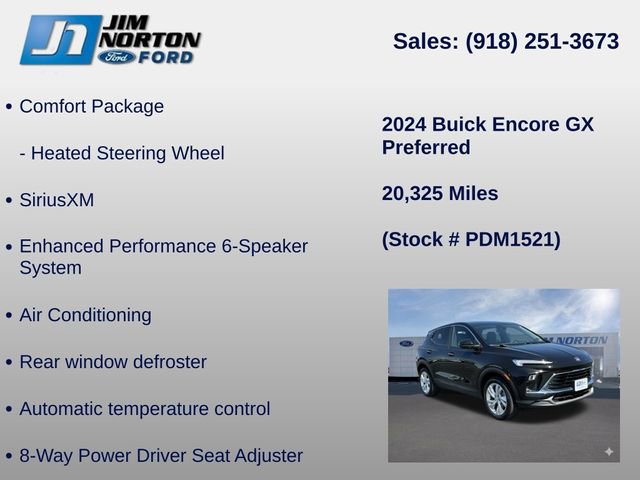 Used 2024 Buick Encore GX Preferred w/ Comfort Package image 14