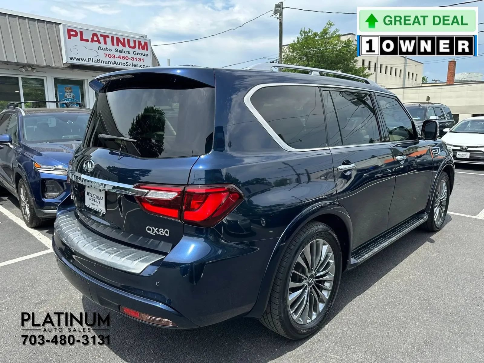 Used 2021 INFINITI QX80 Sensory w/ All-Season Package AWD/4WD image 5