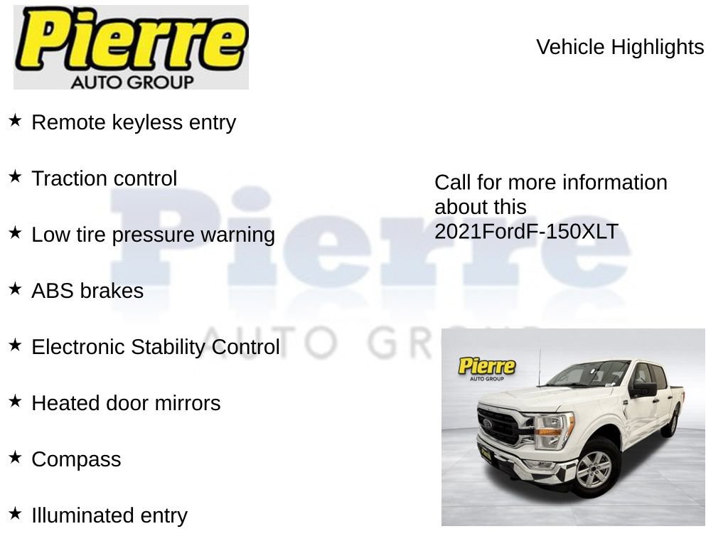 Used 2021 Ford F150 XLT w/ Trailer Tow Package image 7