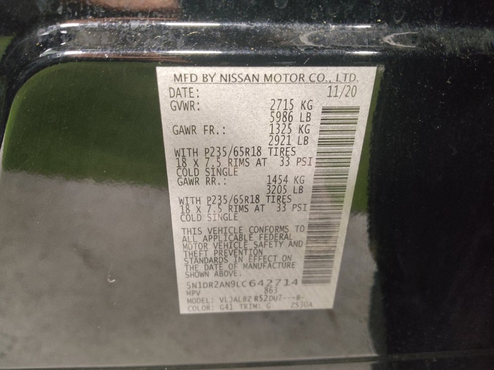 Used 2020 Nissan Pathfinder S FWD image 33