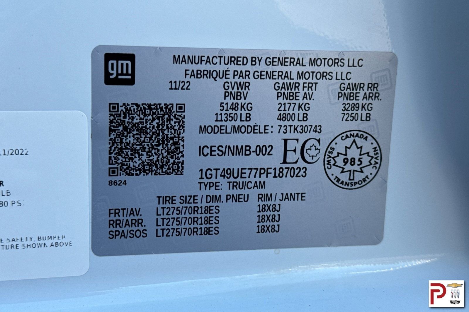 Certified 2023 GMC Sierra 3500 SLT w/ SLT Premium Package AWD/4WD image 35