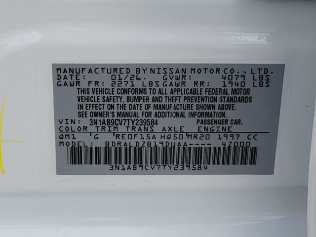 New 2026 Nissan Sentra SV image 11