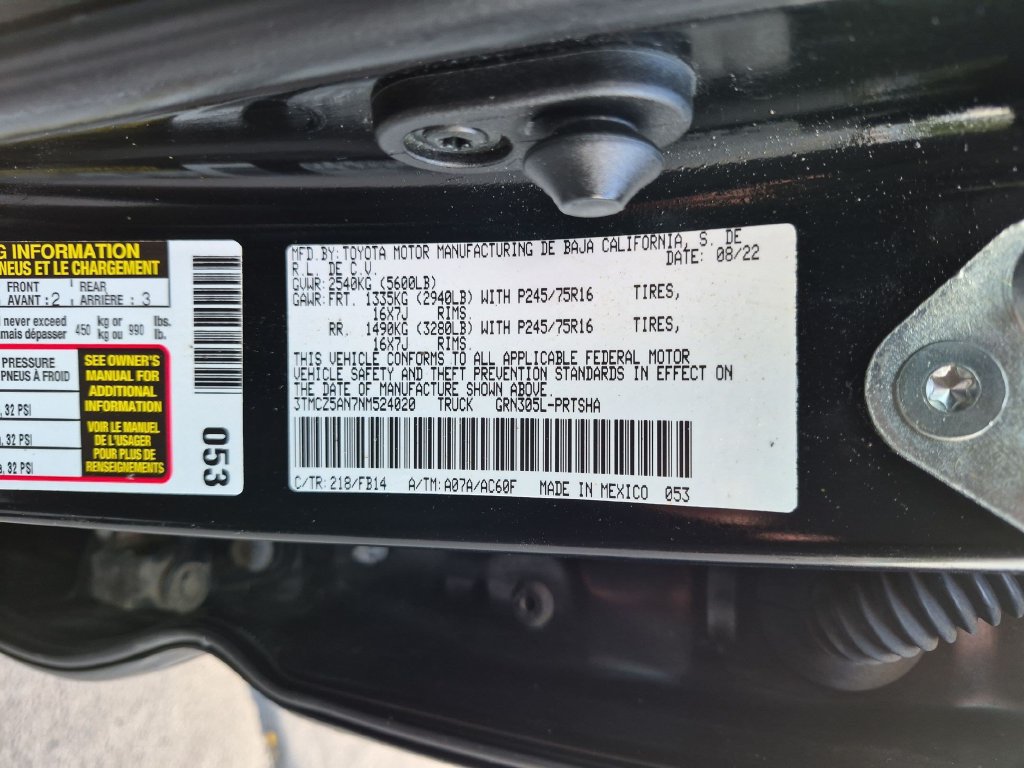 Used 2022 Toyota Tacoma SR AWD/4WD image 28