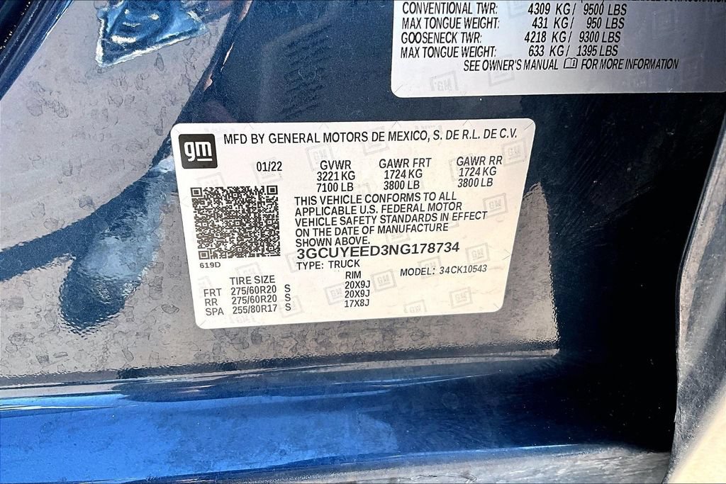 Used 2022 Chevrolet Silverado 1500 RST AWD/4WD image 39