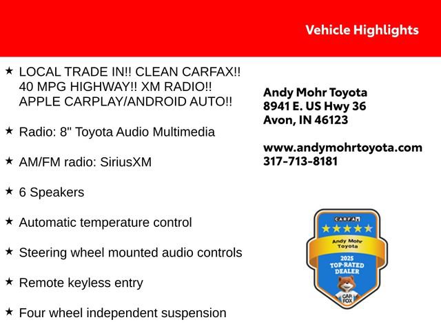 Used 2023 Toyota Corolla SE FWD image 2
