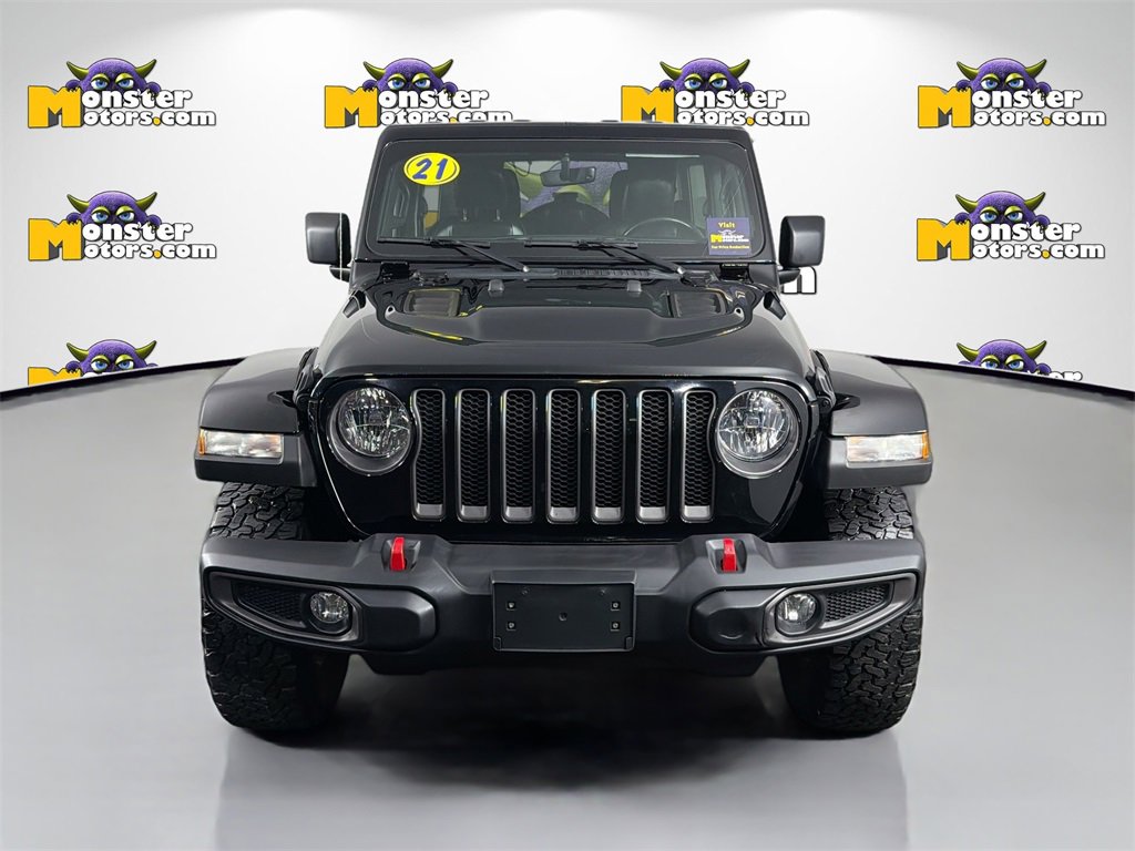 Used 2021 Jeep Wrangler Unlimited Rubicon w/ Uconnect 4C Nav & Sound Group image 2