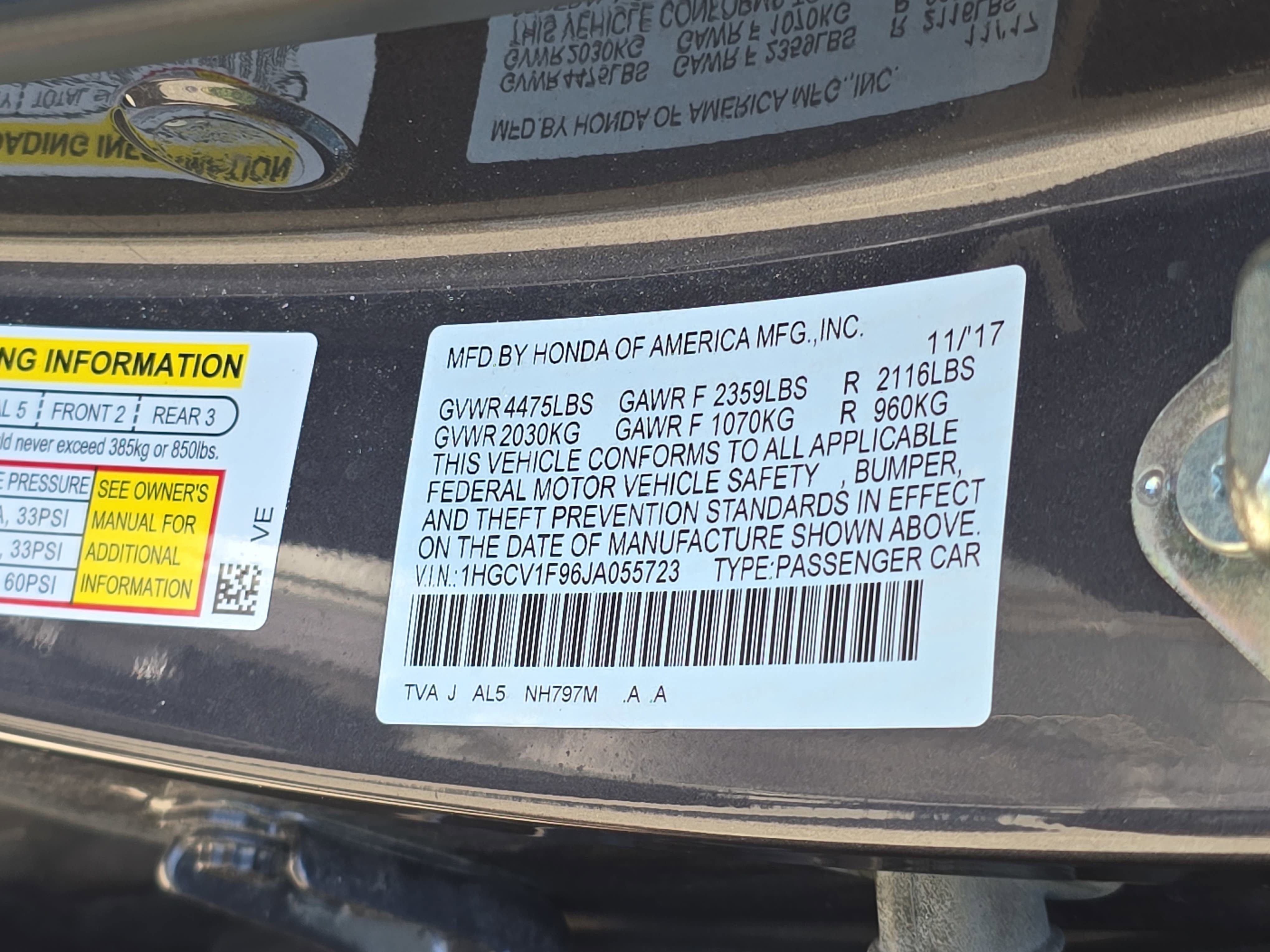 Used 2018 Honda Accord Touring image 34