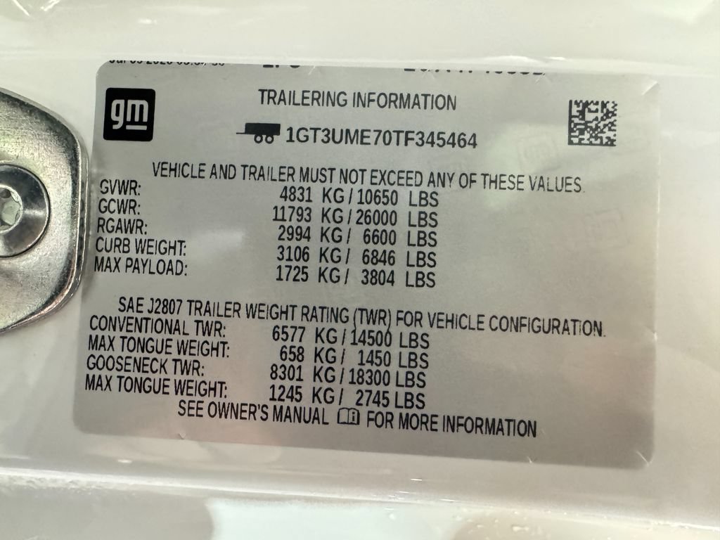 New 2026 GMC Sierra 2500 SLE w/ SLE Convenience Package AWD/4WD image 8