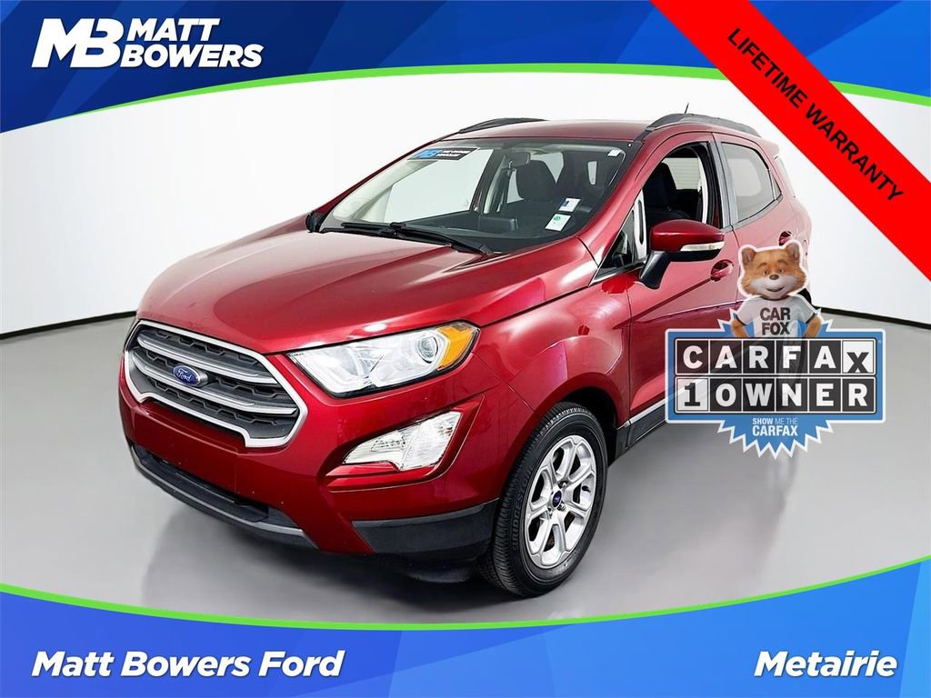 Certified 2021 Ford EcoSport SE w/ SE Convenience Package