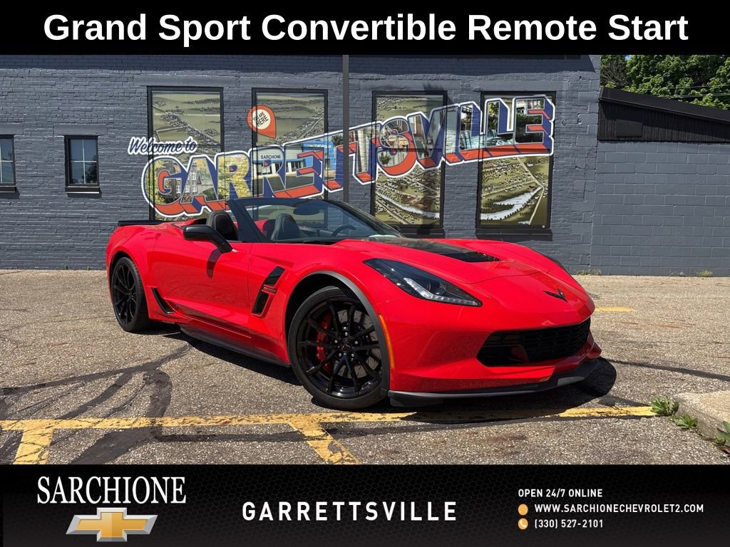 Used 2017 Chevrolet Corvette Grand Sport w/ Battery Protection Package