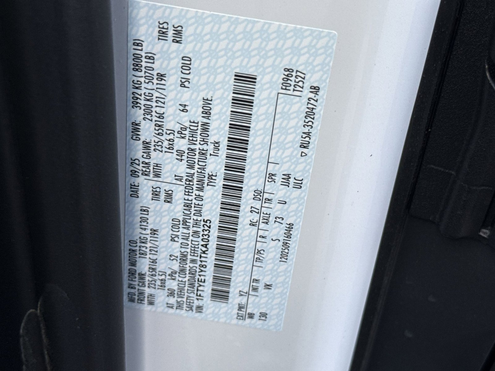 New 2026 Ford Transit 150 Low Roof image 39