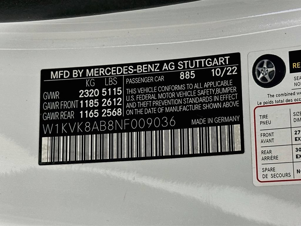 Used 2022 Mercedes-Benz SL 55 AMG 4MATIC image 31