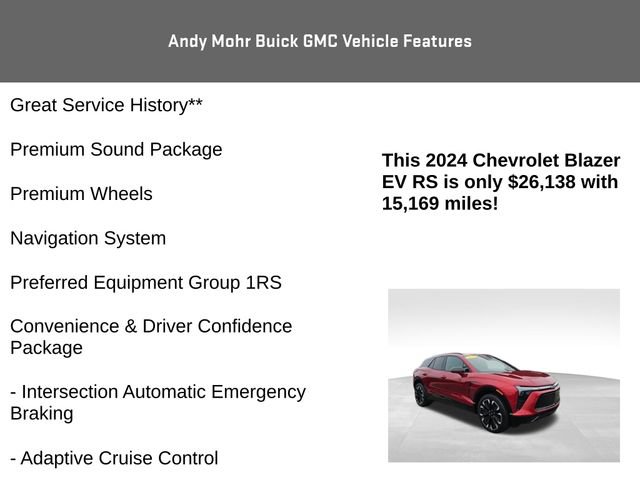 Used 2024 Chevrolet Blazer EV RS image 8