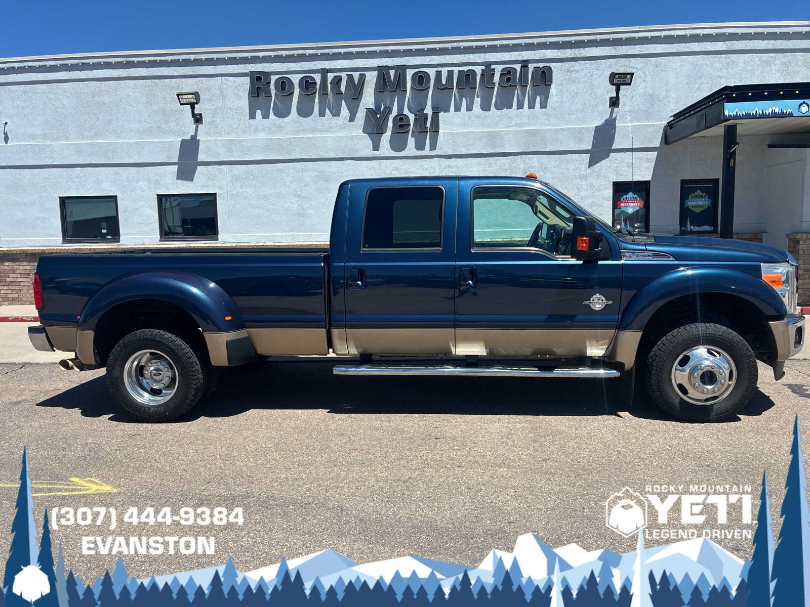 Used 2013 Ford F450 Lariat w/ Lariat Ultimate Pkg AWD/4WD image 2
