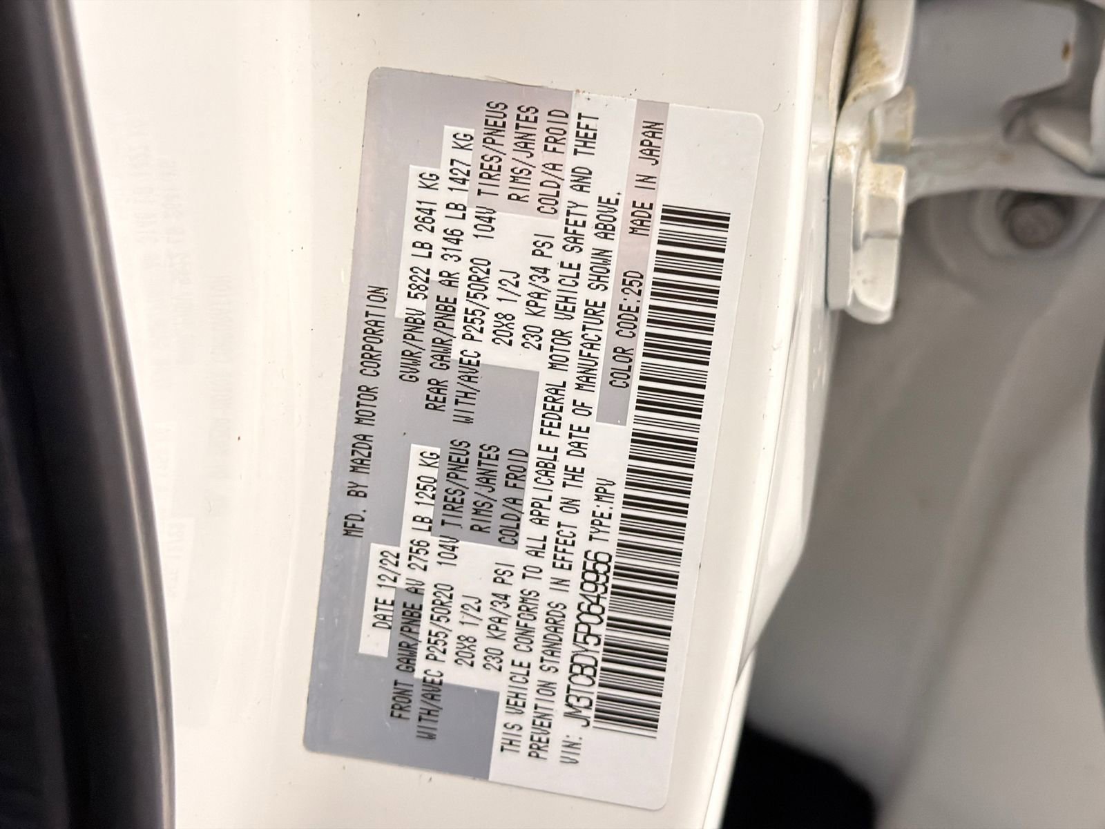 Used 2023 MAZDA CX-9 Grand Touring image 37