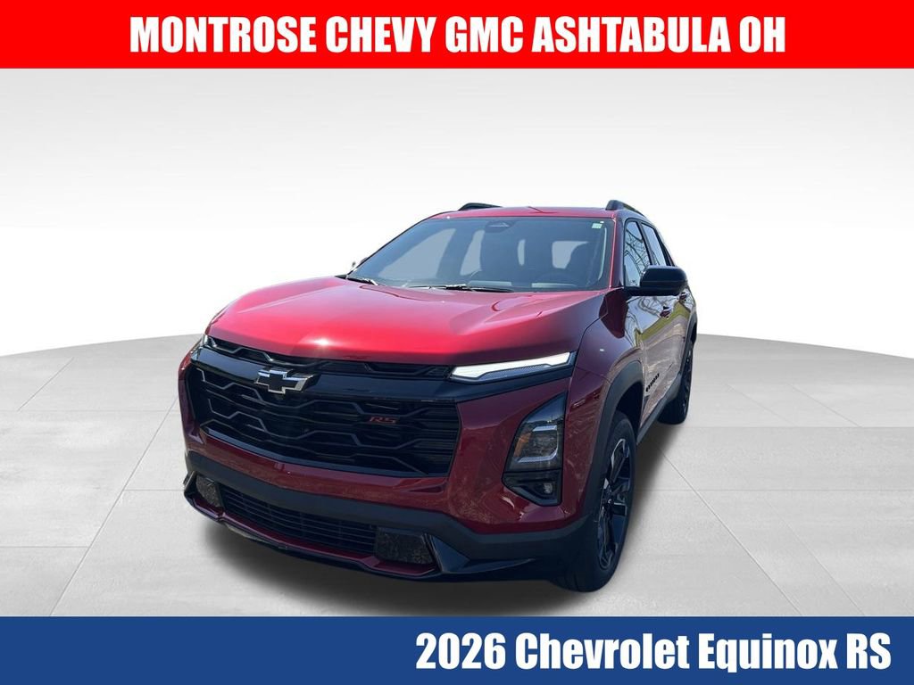 New 2026 Chevrolet Equinox RS w/ Safety and Technology Package