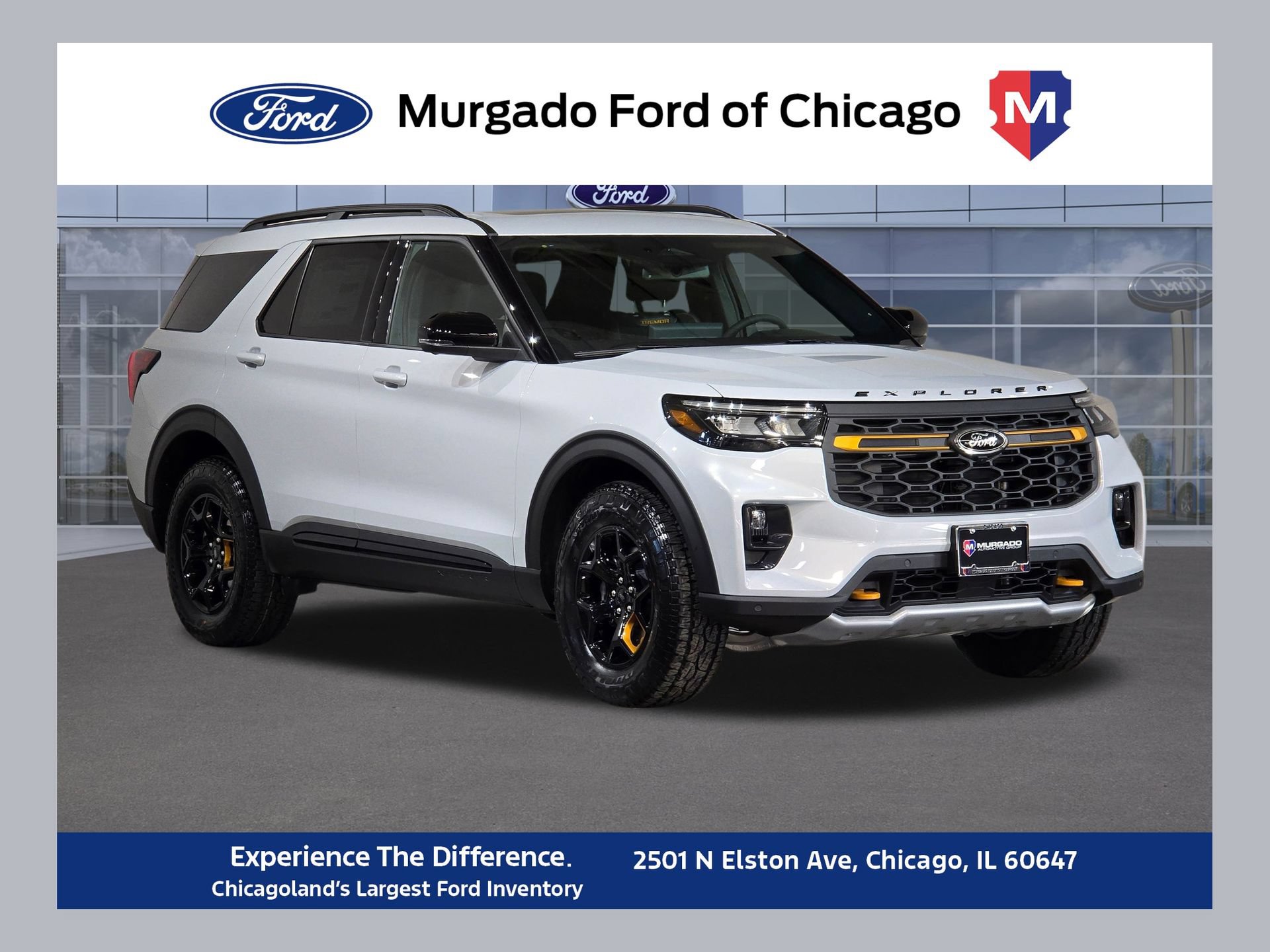 New 2026 Ford Explorer Tremor w/ Tremor Ultimate Package AWD/4WD 360° Tour