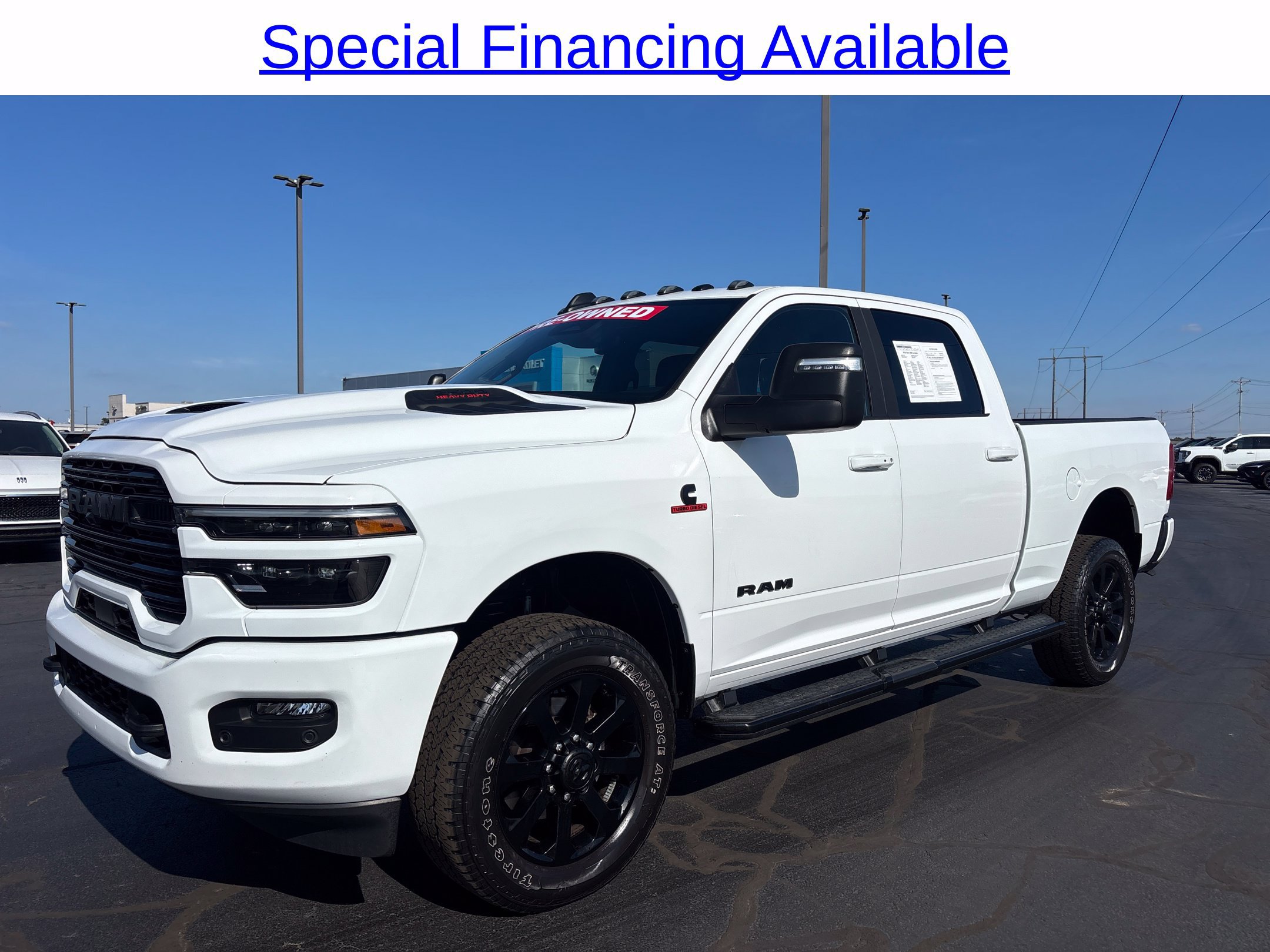 Used 2025 RAM 2500 Laramie w/ Night Edition