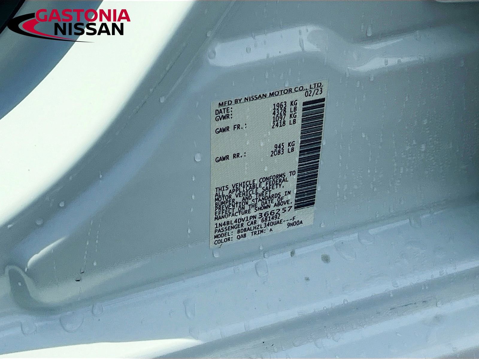 Used 2023 Nissan Altima 2.5 SV w/ SV Premium Package image 40