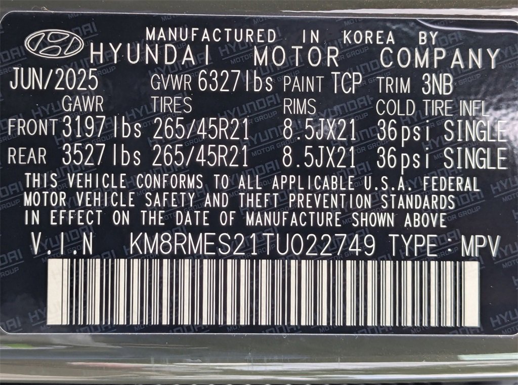 New 2026 Hyundai Palisade Calligraphy image 28