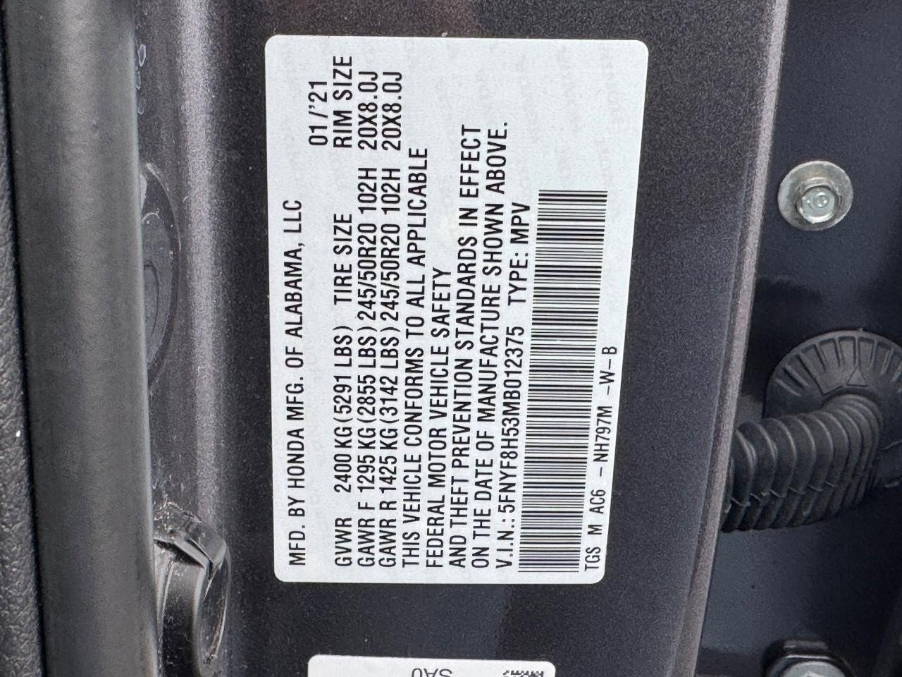 Used 2021 Honda Passport EX-L image 27