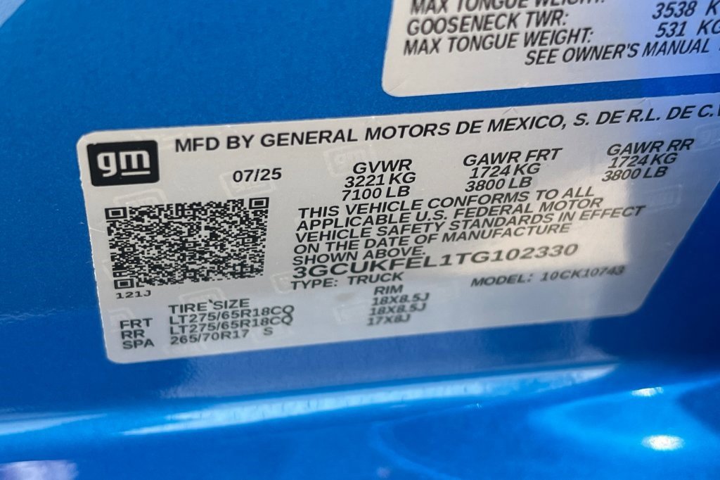 New 2026 Chevrolet Silverado 1500 LT Trail Boss w/ Convenience Package II image 22