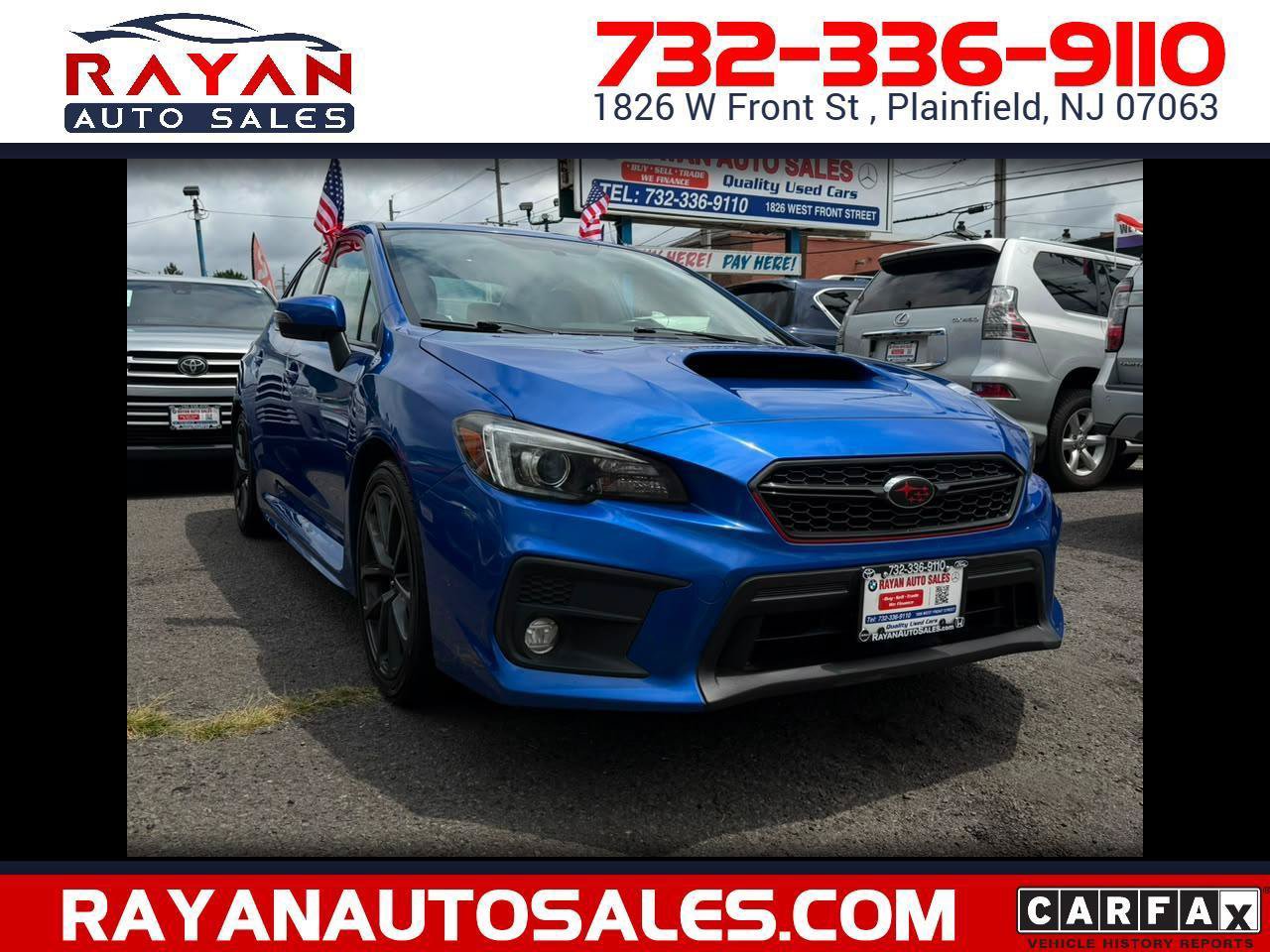 Used 2018 Subaru WRX Limited