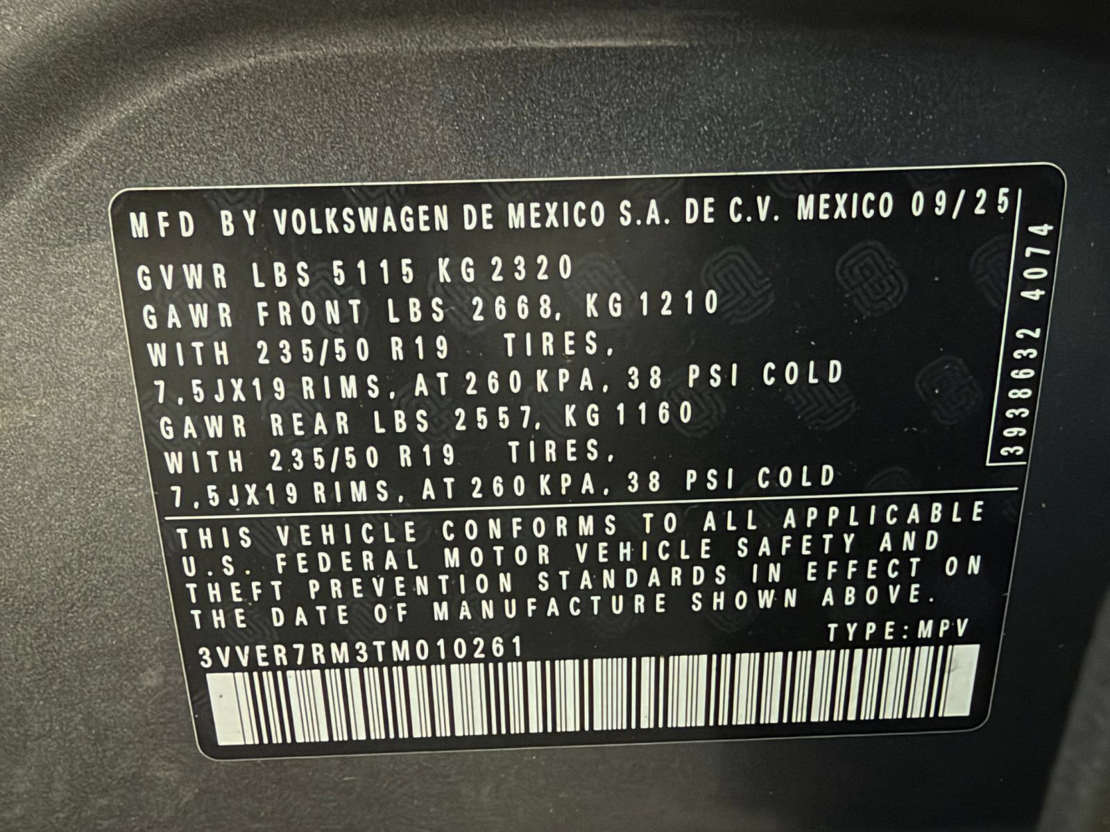 Used 2026 Volkswagen Tiguan SE AWD/4WD image 31