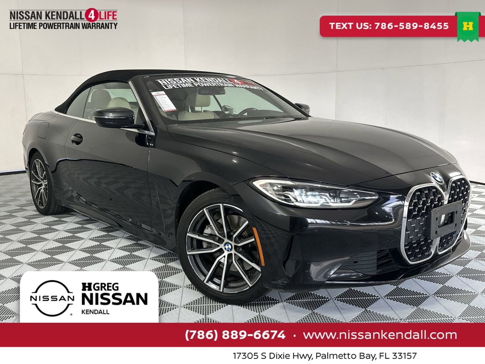 Used 2022 BMW 430i xDrive Convertible w/ Convenience Package image 1