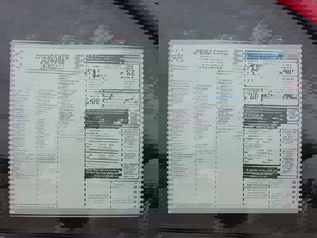 New 2026 Nissan Frontier SV w/ SV Convenience Package image 3