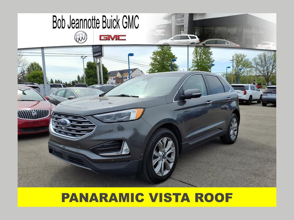 Used 2019 Ford Edge Titanium w/ Equipment Group 301A AWD/4WD image 1