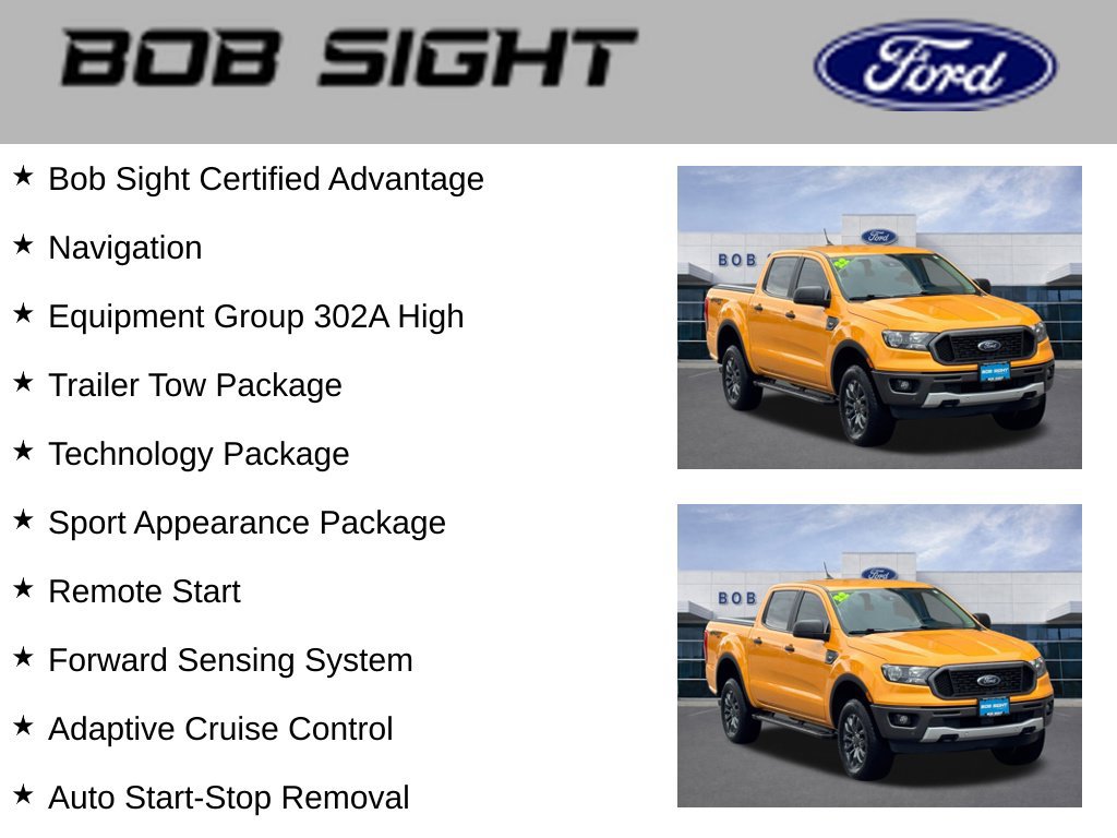 Used 2022 Ford Ranger XLT w/ Equipment Group 302A High AWD/4WD image 3