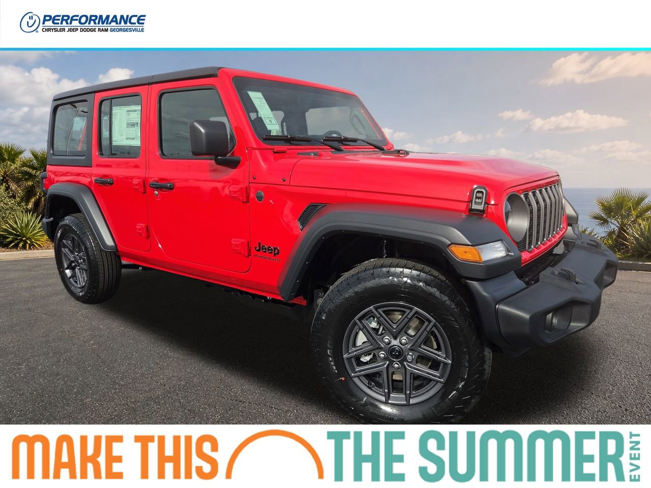 New 2026 Jeep Wrangler Unlimited Sport
