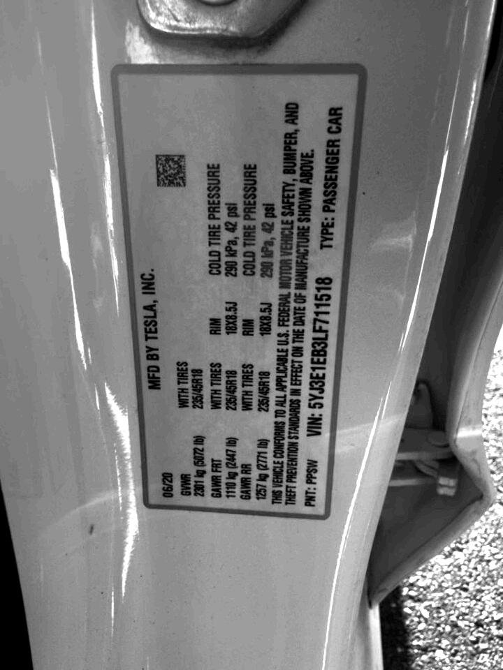 Used 2020 Tesla Model 3 Long Range image 40