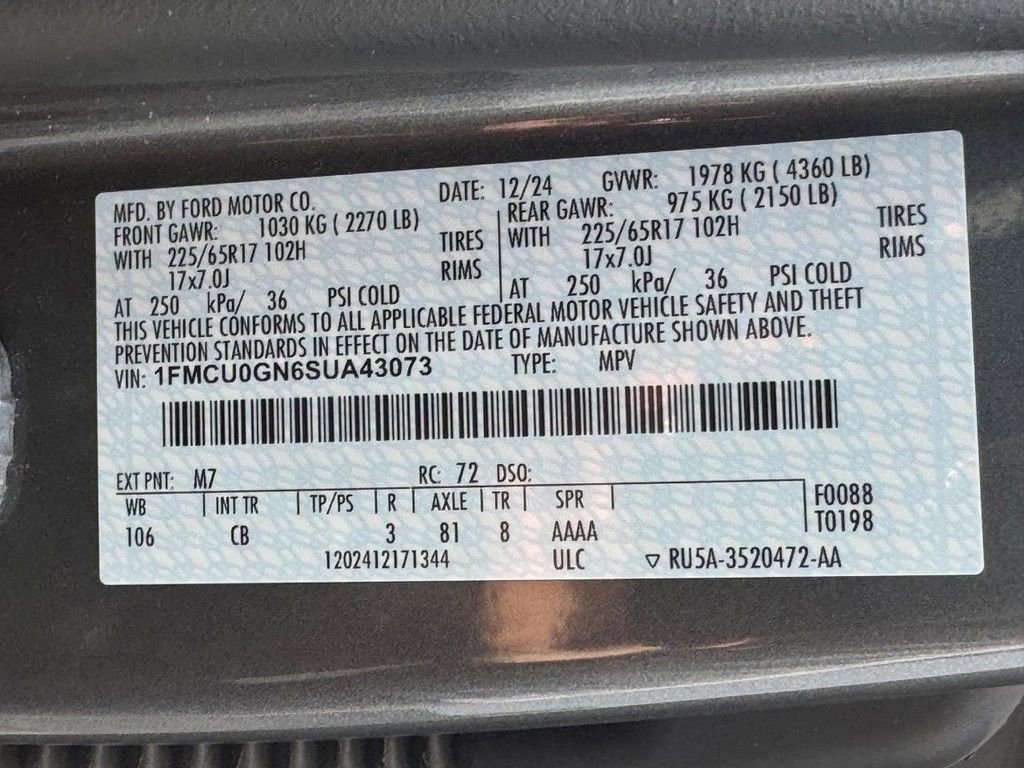 Used 2025 Ford Escape Active FWD image 22