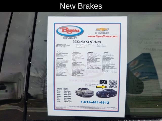 Used 2022 Kia K5 GT-Line w/ GT-Line FWD Premium Package image 13