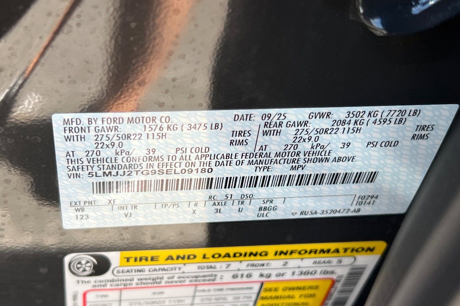 Used 2025 Lincoln Navigator Black Label AWD/4WD image 30